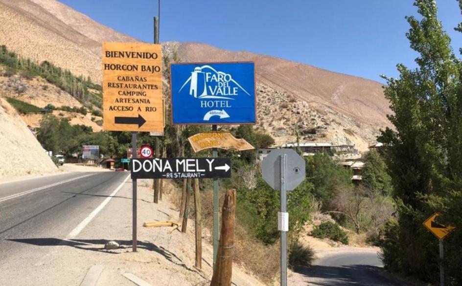 Hotel Faro Del Valle Pisco Elqui Buitenkant foto